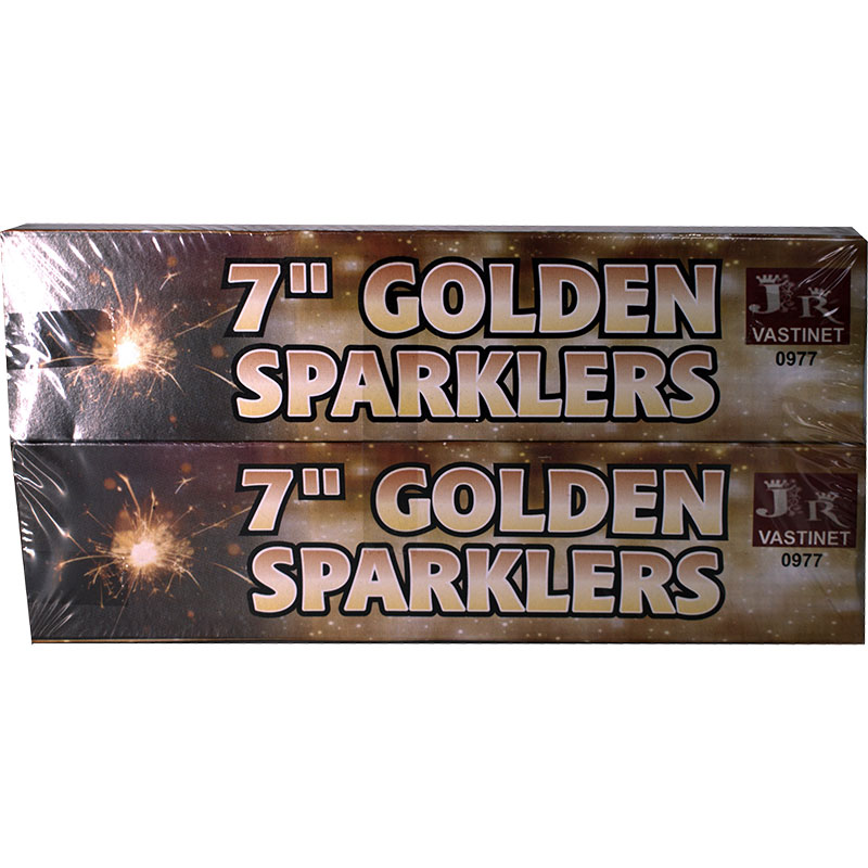 SPARKLERS 7'' GOLD 0977